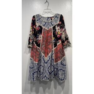 Bohemian Floral Mini Dress